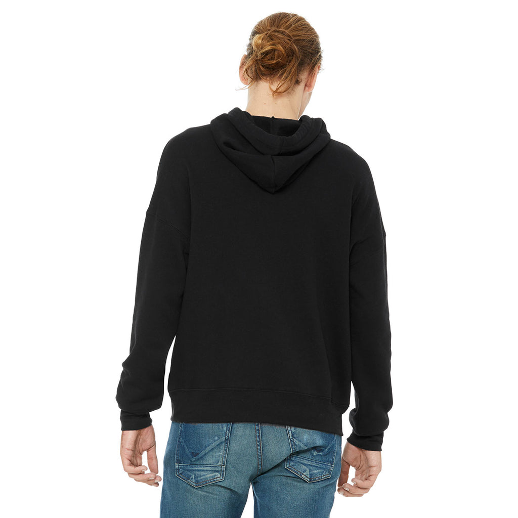 Bella + Canvas Unisex Black Sponge Fleece Pullover Hoodie