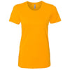 Next Level Women's Gold Boyfriend Tee