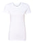 Next Level Women's White Boyfriend Tee