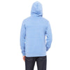 Bella + Canvas Unisex Blue Triblend Sponge Fleece Full-Zip Hoodie