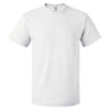 Fruit of the Loom Men's White HD Cotton Short Sleeve T-Shirt