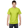 Fruit of the Loom Men's Safety Green 5 oz. HD Cotton T-Shirt