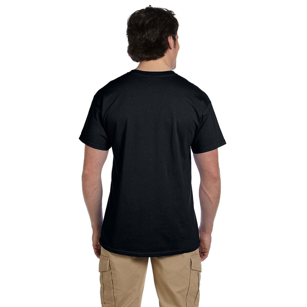 Fruit of the Loom Men's Black 5 oz. HD Cotton T-Shirt