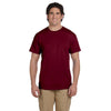 Fruit of the Loom Men's Maroon 5 oz. HD Cotton T-Shirt