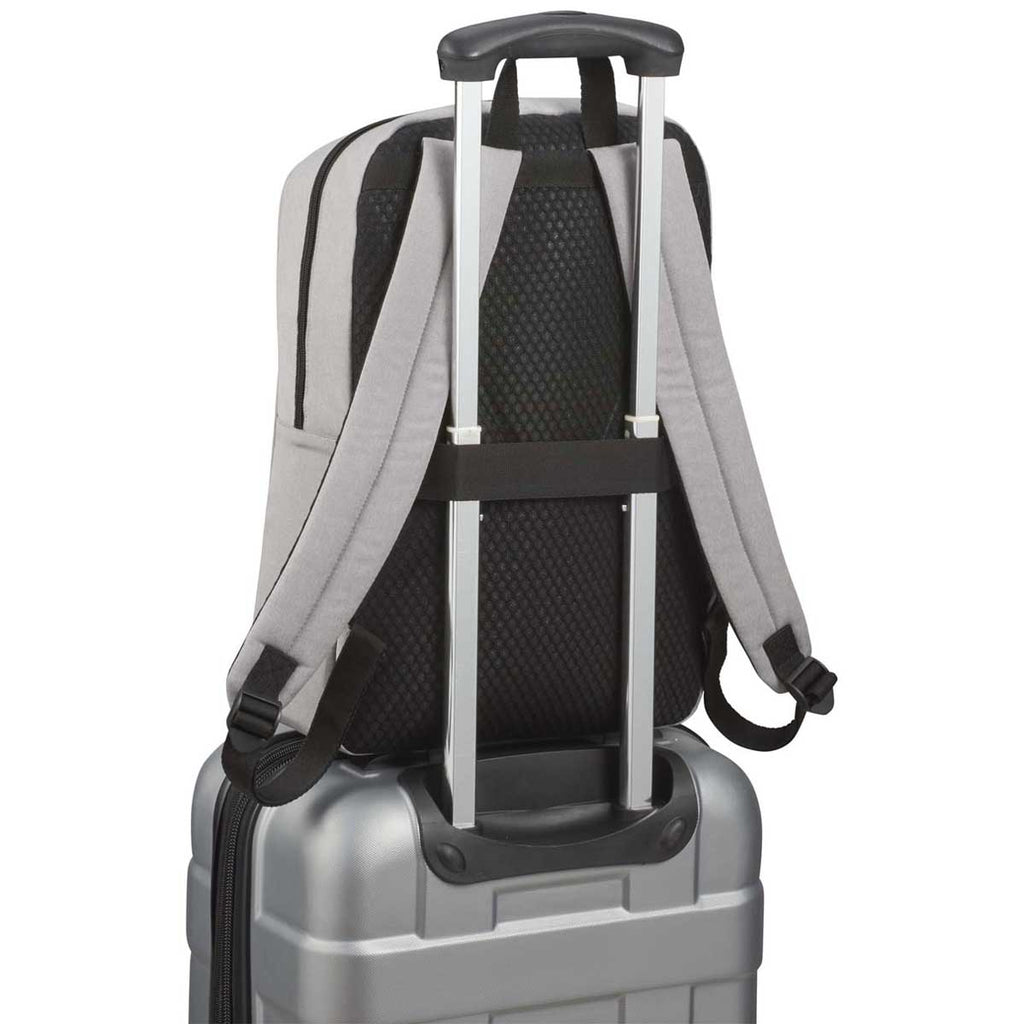 Leed's NBN Navy/Grey Whitby Slim 15" Computer Backpack with USB Port