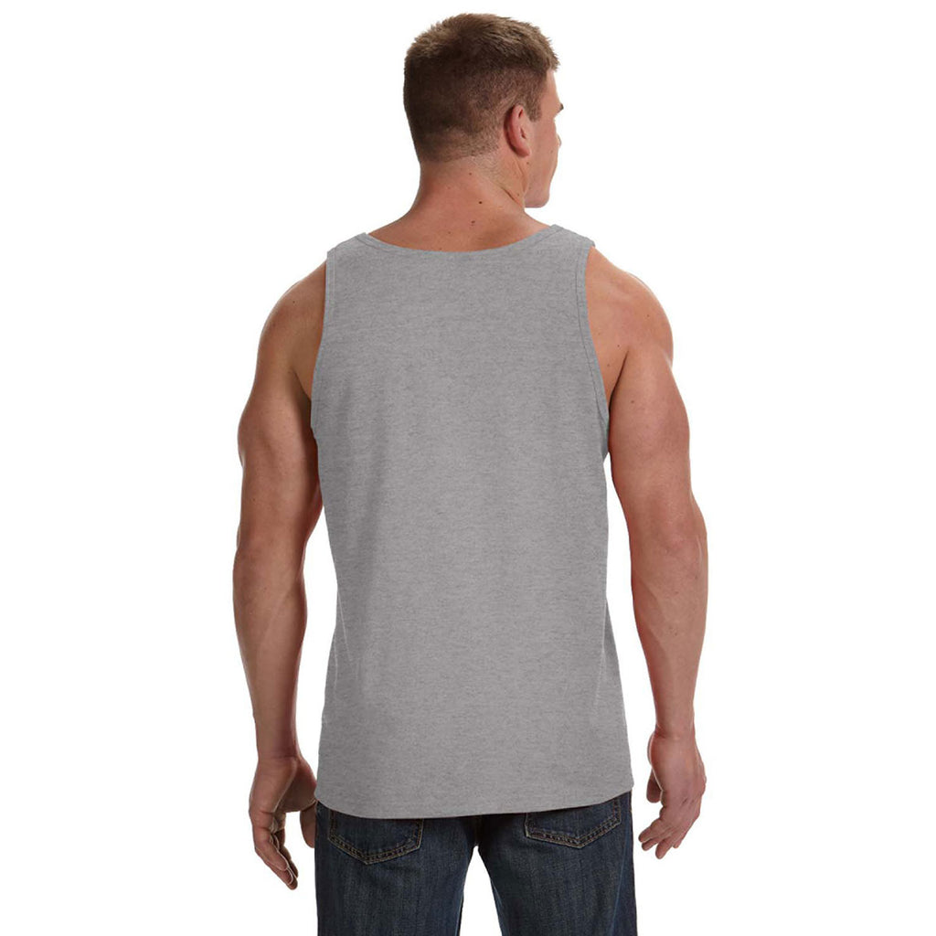 Fruit of the Loom Men's Athletic Heather 5 oz. HD Cotton Tank