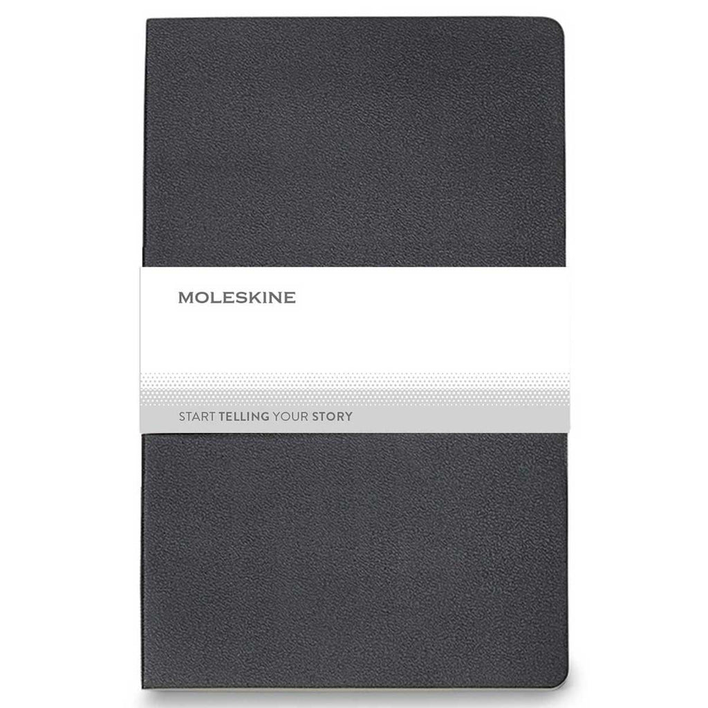 Moleskine Black Volant Ruled Large Journal (5" x 8.25")