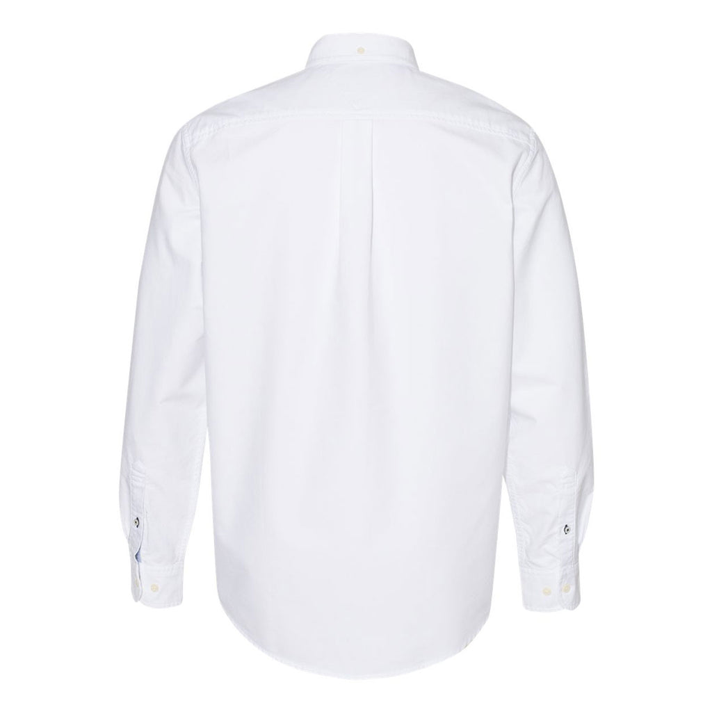 Tommy Hilfiger Men's Bright White New England Solid Oxford Shirt