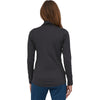 Patagonia Women's Ink Black - Black X-Dye R1 Daily Zip-Neck