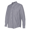 Tommy Hilfiger Men's Grey/Black 100s Two-Ply Gingham Shirt