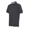 Tommy Hilfiger Men's Charcoal Heather Classic Fit Ivy Pique Sport Shirt