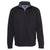 Tommy Hilfiger Men's Deep Knit Black Bill Quarter-Zip Pullover Sweatshirt