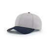 Richardson Grey/Navy On-Field Combination Pro Mesh Adjustable Cap