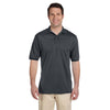 Jerzees Men's Charcoal Grey 5.6 Oz. Spotshield Jersey Polo