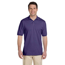 Jerzees Men's Deep Purple 5.6 Oz. Spotshield Jersey Polo