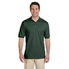 Jerzees Men's Forest Green 5.6 Oz. Spotshield Jersey Polo