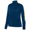 Augusta Women's Navy/Vegas Gold Medalist Jacket 2.0