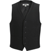 Edwards Men's Black Ottoman Trim Vest