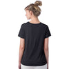 Alternative Apparel Women's Black Earthleisure Modal Triblend Tee