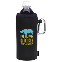 Koozie Black Collapsible Bottle Cooler