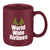 Maroon Classic Ironstone Mug - 11 oz.