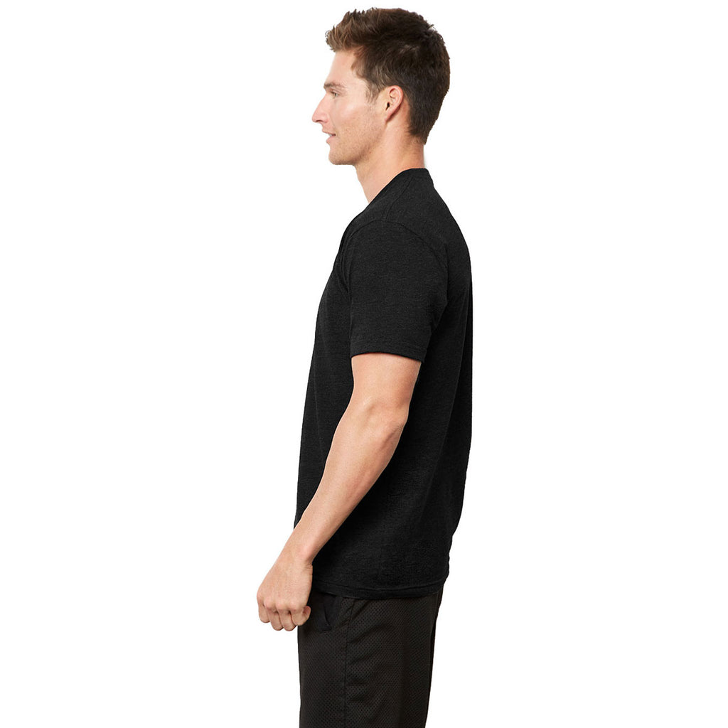 Next Level Unisex Heather Black Eco Heavyweight T-Shirt