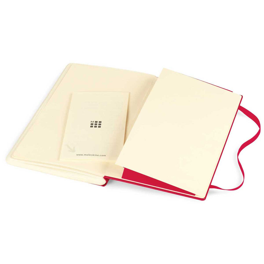 Moleskine Scarlet Red Dotted Paper Tablet N1 (5" x 8.25")