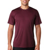 Hanes Men's Maroon Cool DRI with FreshIQ T-Shirt