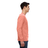 Fruit of the Loom Men's Retro Heather Coral 5 oz. HD Cotton Long-Sleeve T-Shirt