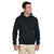 Jerzees Men's Black 9.5 Oz. Super Sweats Nu-Blend Fleece Pullover Hood