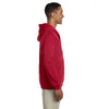 Jerzees Men's True Red 9.5 Oz. Super Sweats Nublend Fleece Full-Zip Hood