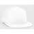 Pacific Headwear White D-Series Fitted Trucker Mesh Cap