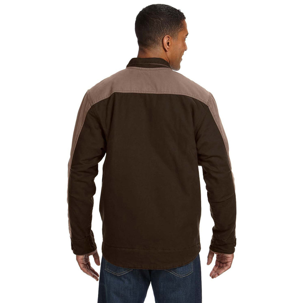 Dri Duck Men's Tobaco/Field Khaki Horizon Jacket