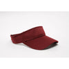 Pacific Headwear Maroon Adjustable Coolport Visor