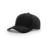 Richardson Black/Red On-Field Contrasting Surge Adjustable Cap