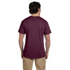 Hanes Men's Maroon 5.2 oz. 50/50 EcoSmart T-Shirt