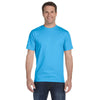 Hanes Men's Aquatic Blue 6.1 oz. Beefy-T