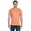 Hanes Men's Candy Orange 6.1 oz. Beefy-T