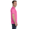 Hanes Men's Pink 6.1 oz. Beefy-T