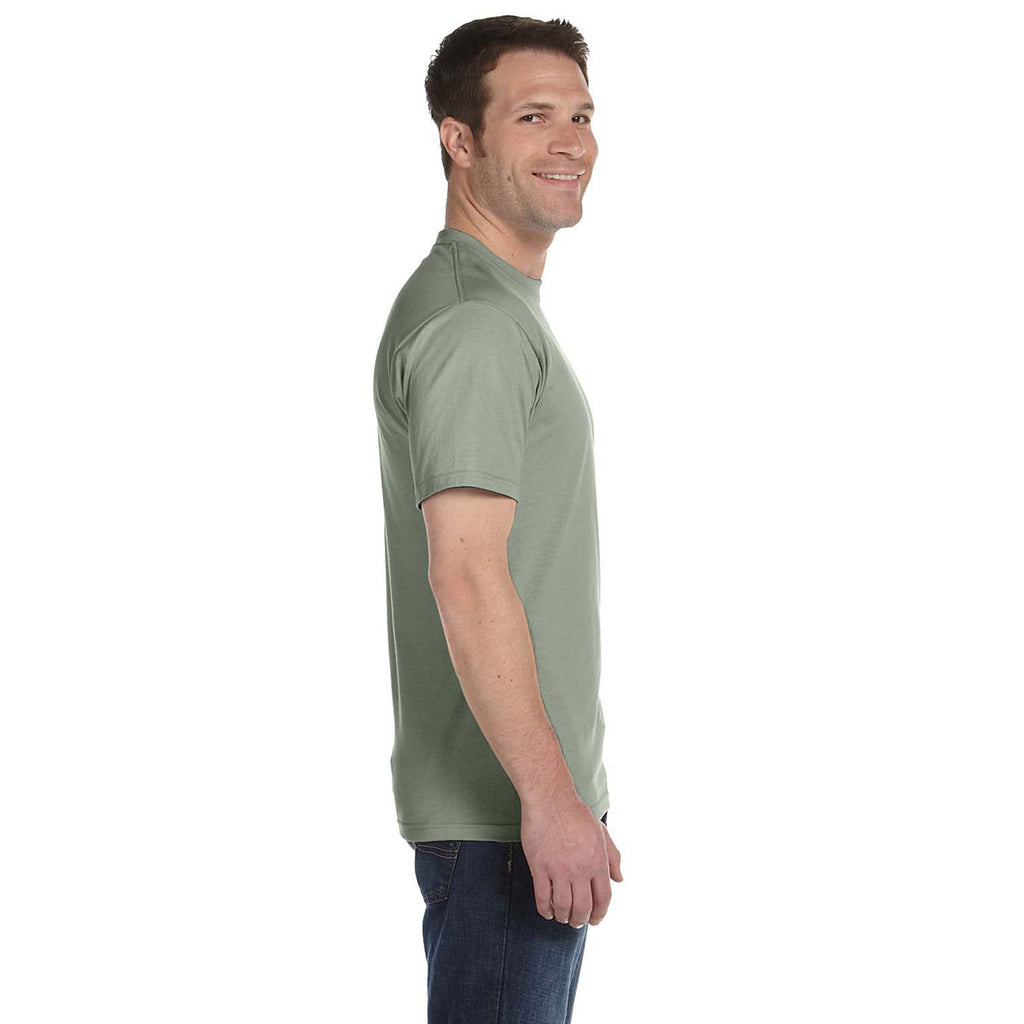 Hanes Men's Stonewash Green 6.1 oz. Beefy-T