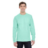 Hanes Men's Clean Mint 6.1 oz Long-Sleeve Beefy-T