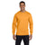 Hanes Men's Gold 6.1 oz Long-Sleeve Beefy-T