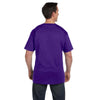 Hanes Men's Purple 6.1 oz. Beefy-T with Pocket