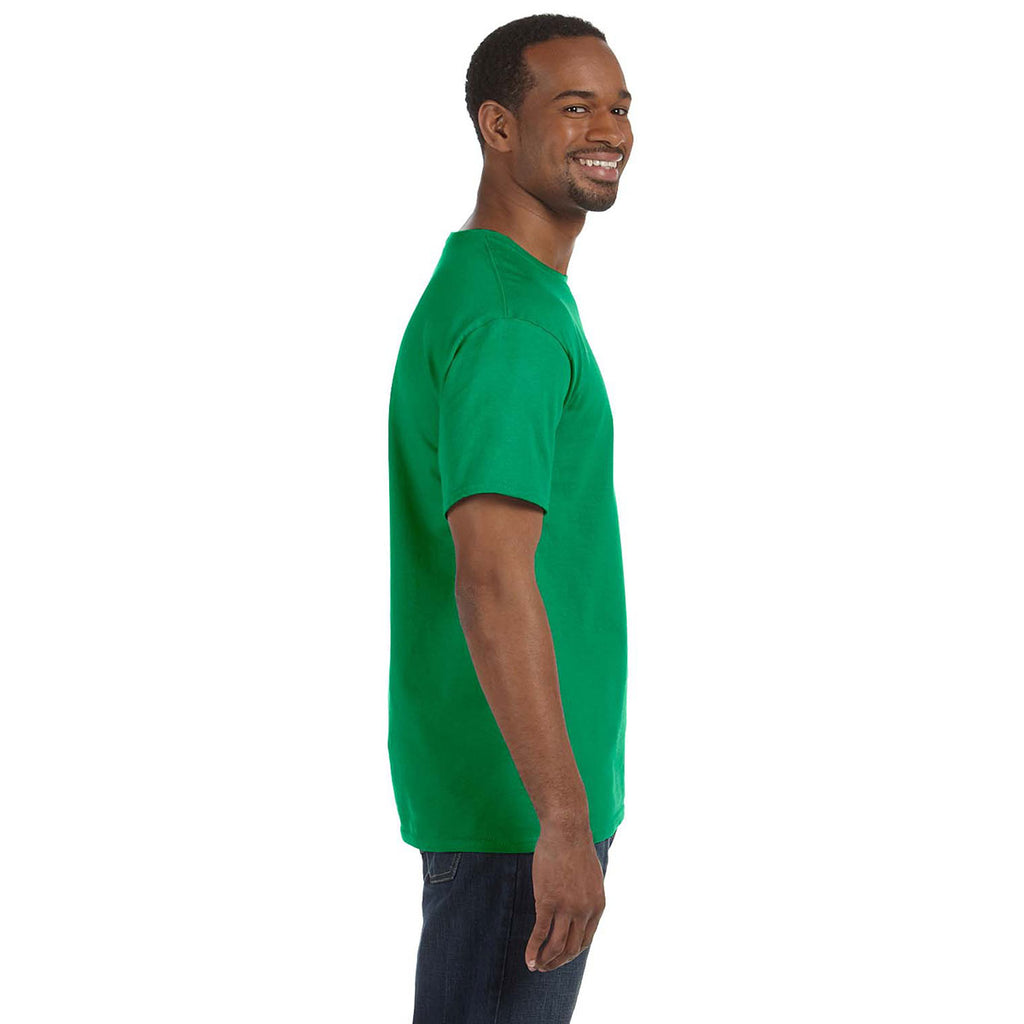 Hanes Men's Kelly Green 6.1 oz. Tagless T-Shirt