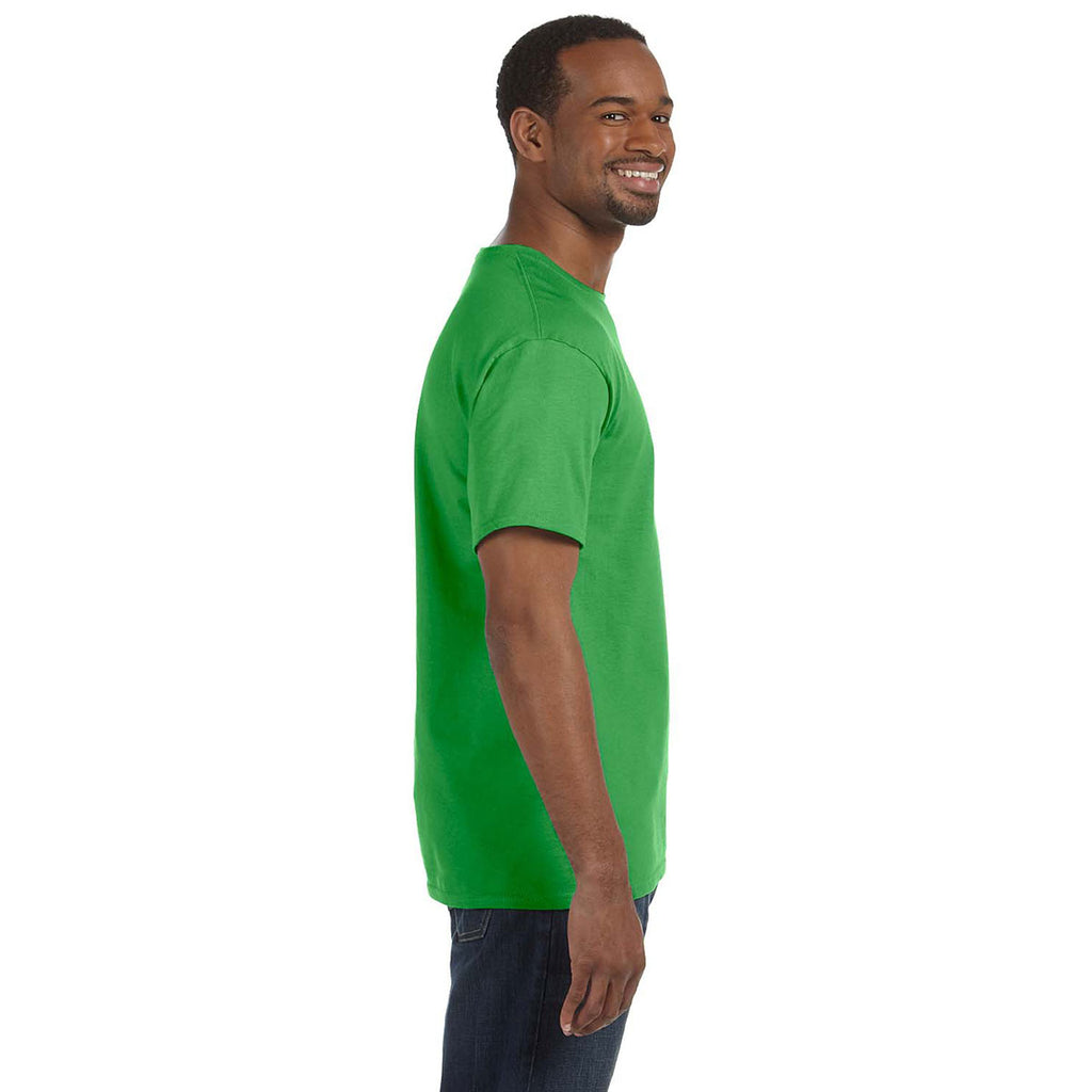 Hanes Men's Shamrock Green 6.1 oz. Tagless T-Shirt