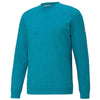 Puma Golf Men's Ocean Depths Cloudspun Golf Crewneck (LS)