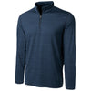 Puma Golf Men's Navy Blazer Heather Cloudspun Grey Label Quarter Zip