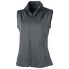 Charles River Women's Grey Seaport Full Zip Performance Vest