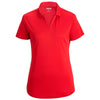 Edwards Women's Red Mini-Pique Snag Proof Polo