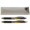 Good Value Black Cliff Gel Pen and Mechanical Pencil Set